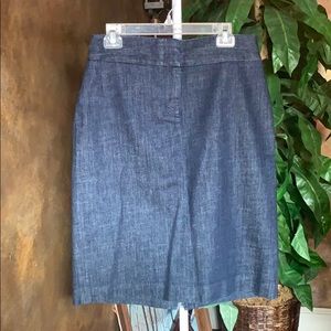 J CREW Denim Skirt